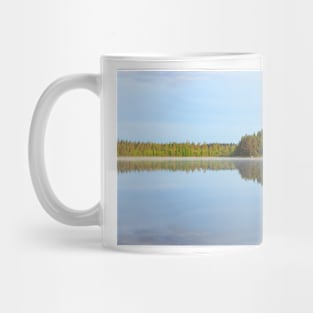 Lake scape at summer morning Mug